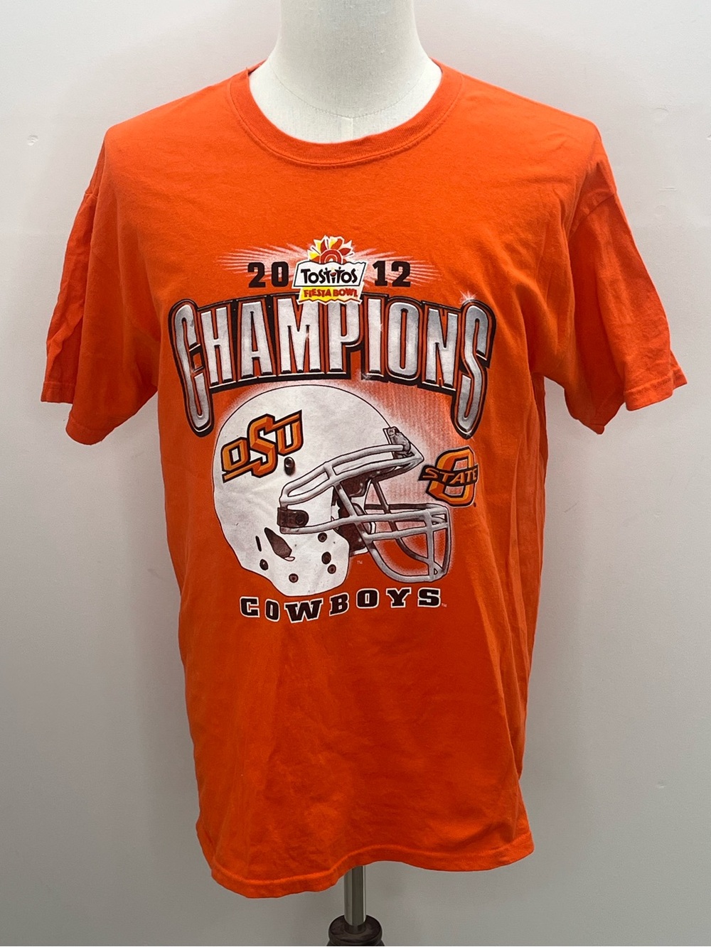Oklahoma State Cowboys 2012 Tostitos Fiesta Bowl Champions Men’s T-Shirt Large